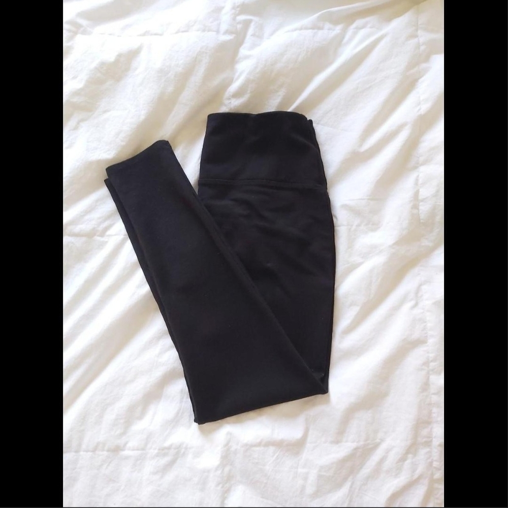 Black High-Waisted Leggings